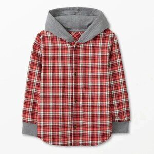 Hanna Andersson hooded flannel size 4 NWT